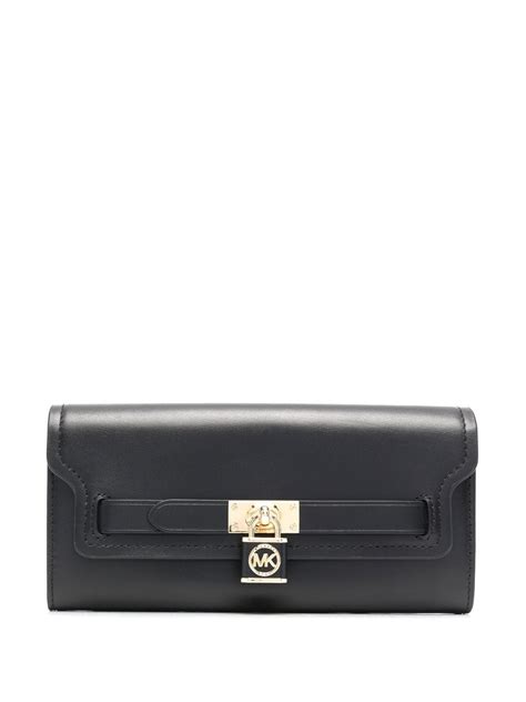 black hamilton michael kors wallet|Michael Kors Hamilton legacy large.